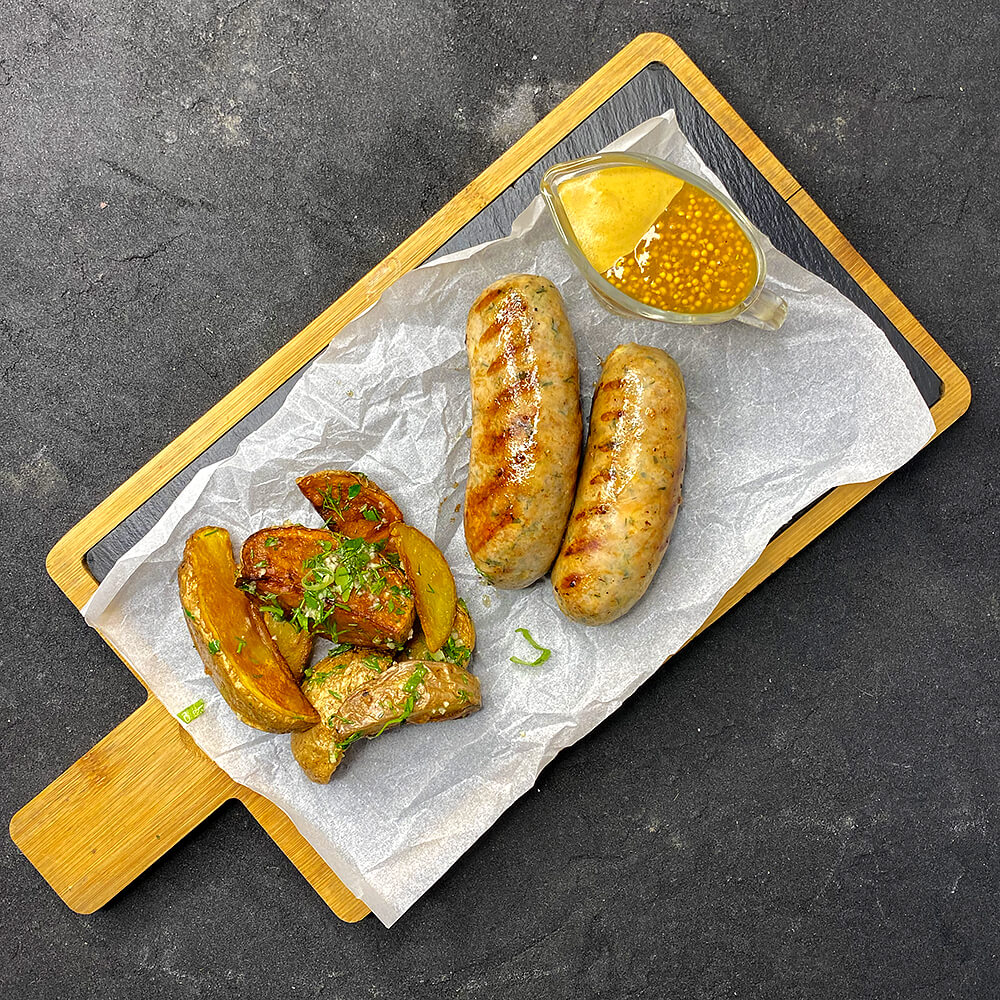 Куриные колбаски с сыром 